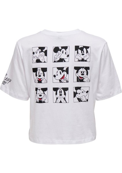 Kadın Disney Mickey Mouse Lisanslı T-Shirt Onlmickey- 15261597 fiyatları