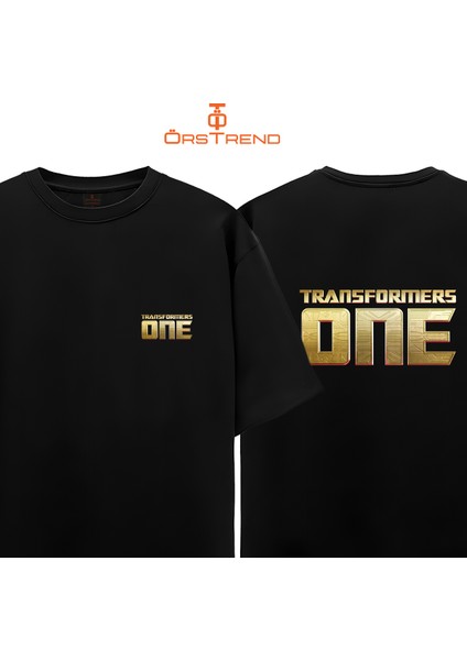 Transformers One Baskılı Oversize Tişört