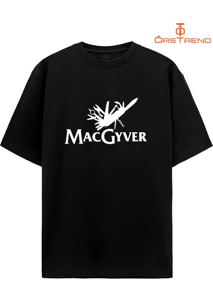 Macgyver Baskılı Oversize Tişört fiyatları