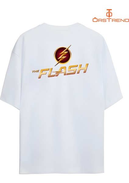 Flash Baskılı Oversize Tişört fiyatları