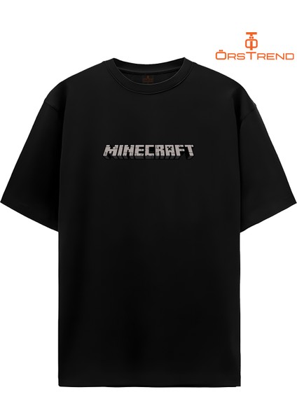 Minecraft Baskılı Oversize Tişört fiyatları