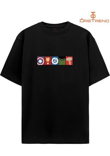 Marvel Avengers Baskılı Oversize Tişört fiyatları