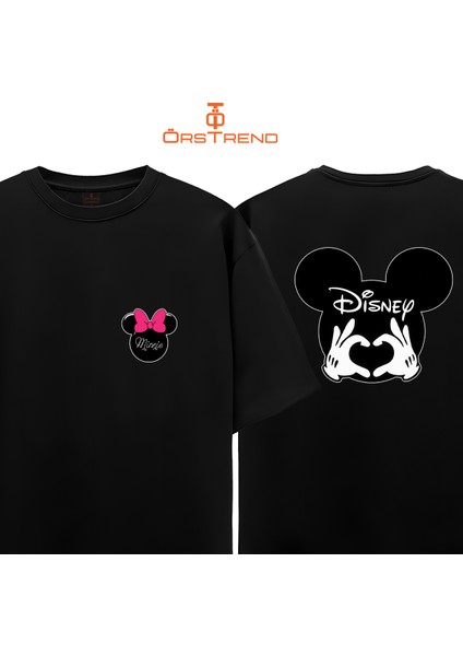 Minnie Mouse Baskılı Oversize Tişört