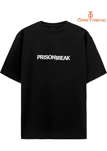 Prison Break Baskılı Oversize Tişört fiyatları