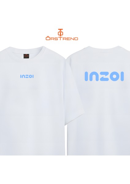 Inzoi Baskılı Oversize Tişört