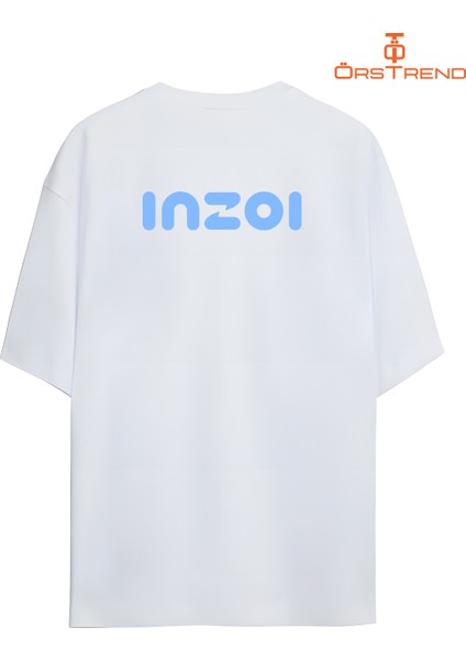 Inzoi Baskılı Oversize Tişört