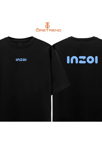 Inzoi Baskılı Oversize Tişört