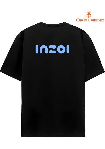 Inzoi Baskılı Oversize Tişört modelleri