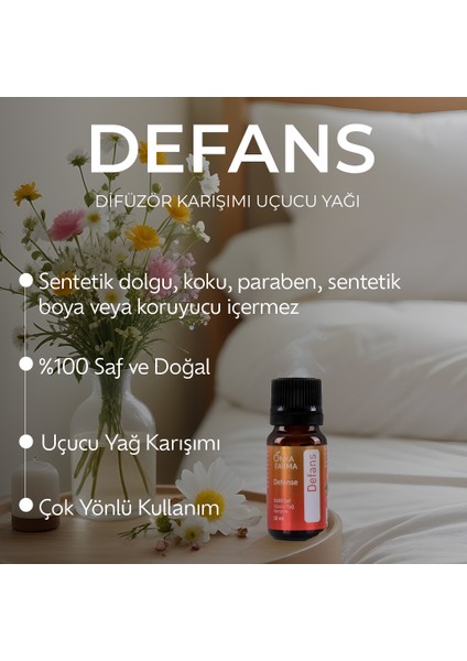 Defans Uçucu Yağ Karışımı 10 Ml