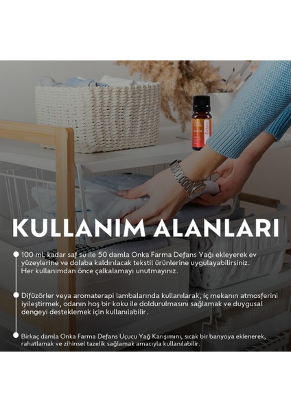 Defans Uçucu Yağ Karışımı 10 Ml
