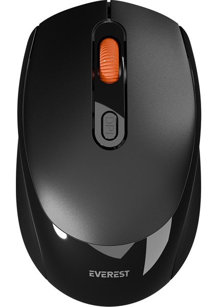 Smw-87 USB Siyah 2.4ghz Kablosuz Mouse