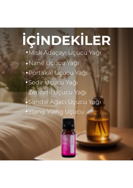 Huzur Uçucu Yağ Karışımı 10 Ml modelleri