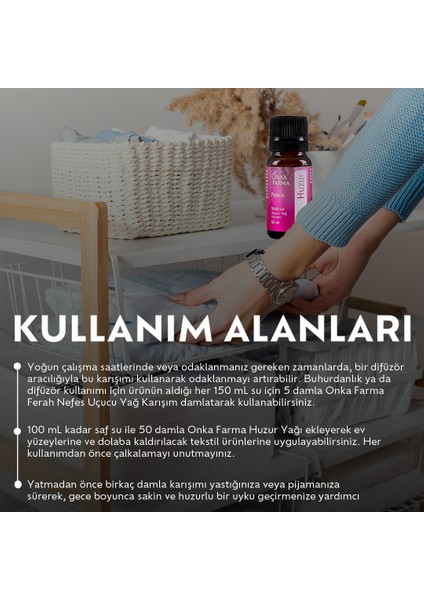 Huzur Uçucu Yağ Karışımı 10 Ml indirimleri