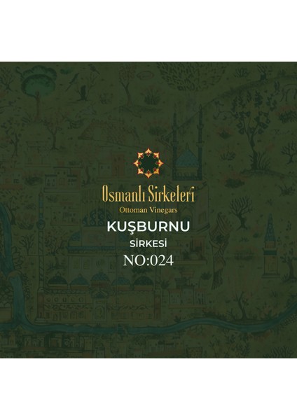 No : 024 Kuşburnu Sirkesi 500ML