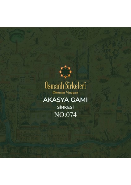 No : 074 Akasya Gamı Sirkesi 500ML