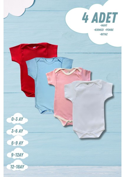 4lü Çıtçıtlı Organik Pamuk Bebek Zıbınları fiyatları