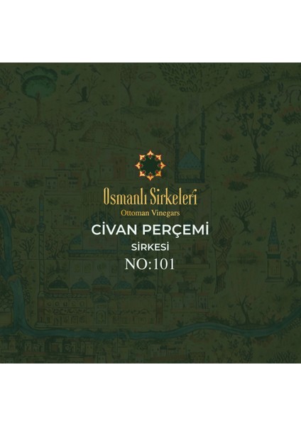 No : 101 Civan Perçemi Sirkesi 500 ml