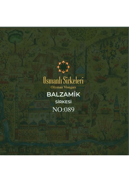 No: 089 Balzamik Sirkesi 500 ml