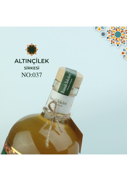 No : 037 Altınçilek Sirkesi 500ML