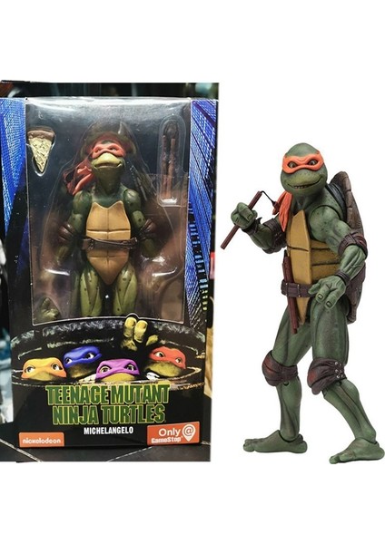 Teenage Mutant Ninja Turtles Sınırlı Üretim Şekil Modeli Süsleri (Yurt Dışından)