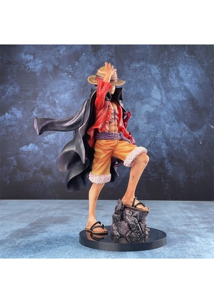 Tek Parça Luffy Şekil Heykeli Anime Süs Modeli (Yurt Dışından)