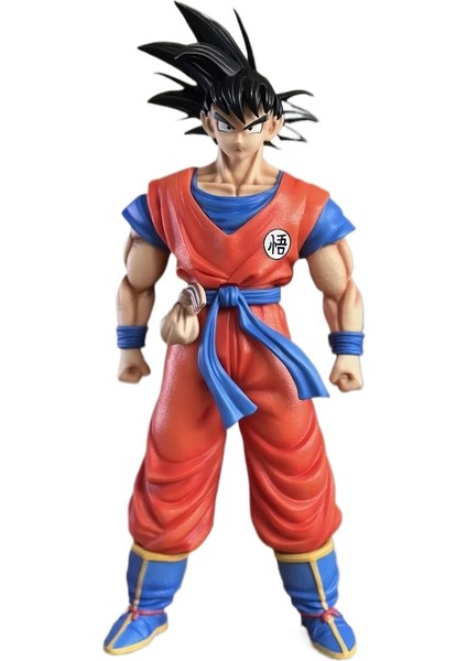Süper Saiyan Sun Wukong Eğitim Elbisesi Gogeta Modeli Heykel Kutulu Şekil (Yurt Dışından)