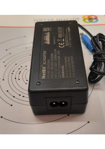 12V 3.33A LED , Monitör ve Modem Adaptörü