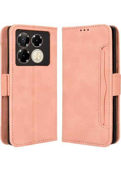 Infinix Note 40 Pro 4g Manyetik Telefon Kılıfı Çoklu Kart Sahipleri (Yurt Dışından)