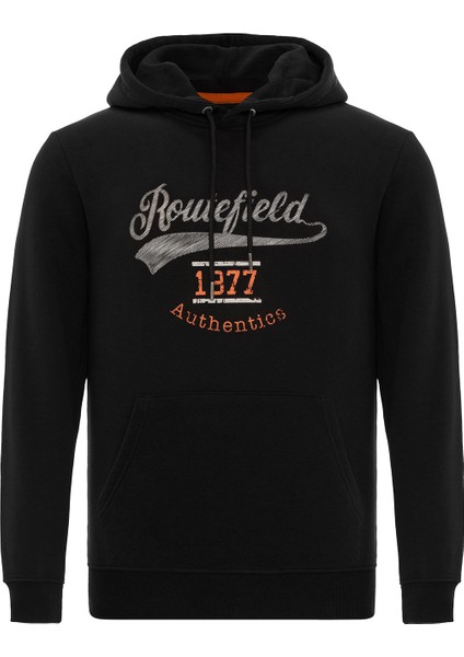 Hayes Erkek Siyah Sweatshirt