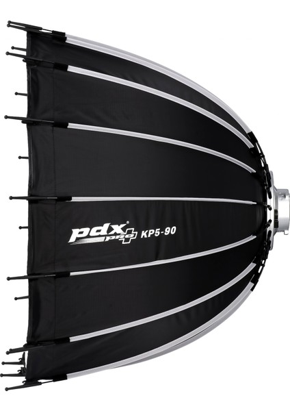 Kp5 90 cm Kolay Kurulum Parabolik Softbox Gridli