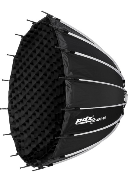 Kp5 90 cm Kolay Kurulum Parabolik Softbox Gridli