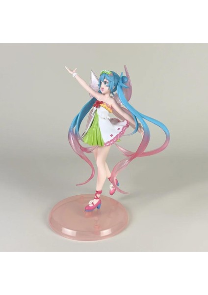 20CM Anime Karikatür Kiraz Çiçeği Butterfly Kelebek Peri Bebek Modu Figürler Çocuk Oyuncakları ler Süs