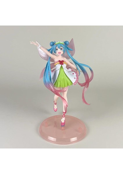 20CM Anime Karikatür Kiraz Çiçeği Butterfly Kelebek Peri Bebek Modu Figürler Çocuk Oyuncakları ler Süs fırsatları