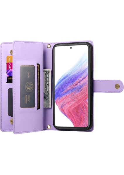 Samsung Galaxy Için Flip Case A53 5g Standı Iş Cüzdan Çok Fonksiyonlu (Yurt Dışından) indirimleri