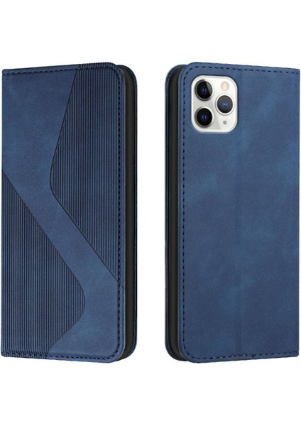 IPhone 11 Için Kılıf Pro Max Folio Kapak Cüzdan Kickstand Pu Deri Kart (Yurt Dışından)