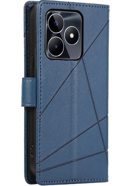 Realme C53 Üç Kart Yuvaları Için Flip Case Kickstand Darbeye Şok (Yurt Dışından) indirimleri