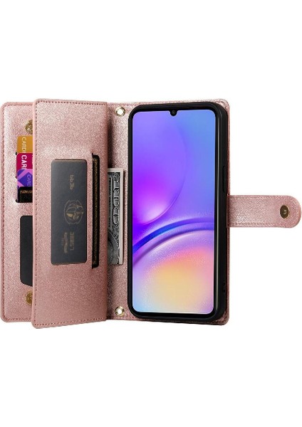Samsung Galaxy A05 Cüzdan Iş Standı Için Flip Case Crossbody Kayış (Yurt Dışından) modelleri