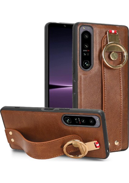 GX Boutique Sony Xperia 1 Iıı Uyumluluk Bilek Kayışı Premium Pu Deri Için Kılıf (Yurt Dışından)