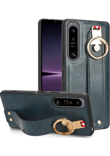 Sony Xperia 1 Iv Premium Pu Deri Bilek Kayışı Uyumluluğu Için Kılıf (Yurt Dışından)