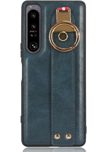Sony Xperia 1 Iv Premium Pu Deri Bilek Kayışı Uyumluluğu Için Kılıf (Yurt Dışından) fırsatları