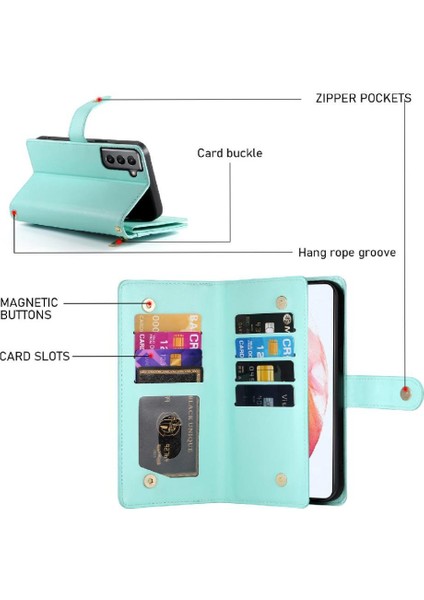 Samsung Galaxy S21 Standı Iş Çok Fonksiyonlu Kayış Için Flip Case (Yurt Dışından) fiyatları