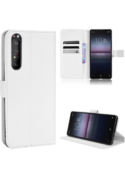 GX Boutique Sony Xperia 1 Iıı Kart Tutucu Manyetik Cüzdan Kickstand Kapak Için Kılıf (Yurt Dışından)