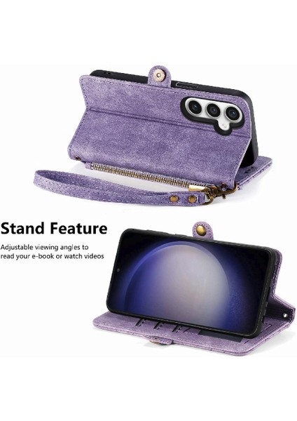 Samsung Galaxy S23 Fe Cüzdan Darbeye Deri Kılıf Flip Case Için Flip Case (Yurt Dışından) modelleri