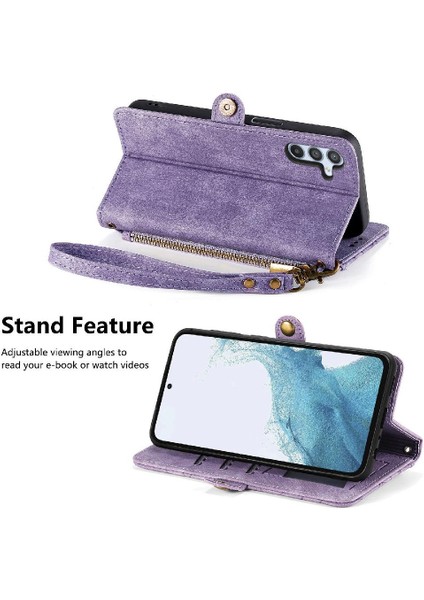 Samsung Galaxy A54 5g Için Flip Case Basit Iş Deri Kılıf Flip (Yurt Dışından) fırsatları