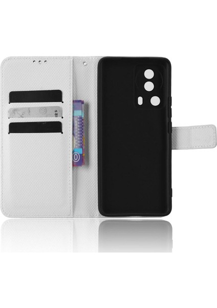 Xiaomi 12 Lite Kickstand Manyetik Cüzdan Kart Tutucu Kapak Için Kılıf (Yurt Dışından) modelleri