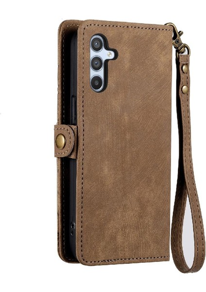 Samsung Galaxy A34 5g Için Flip Case Darbeye Cüzdan Kapak Kapak Basit (Yurt Dışından) modelleri