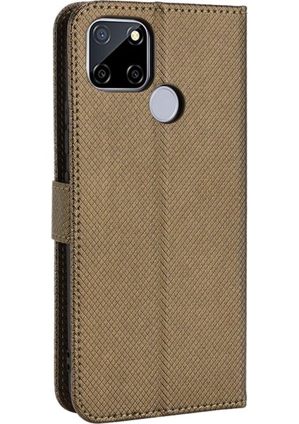 Realme C25/C12 Kart Tutucu Kapak Manyetik Cüzdan Kickstand Için Kılıf (Yurt Dışından) modelleri