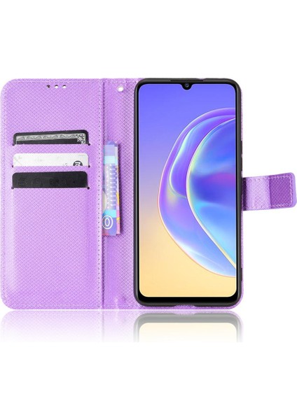 Vıvo V21E 5g Kickstand Kapak Manyetik Cüzdan Kart Tutucu Için Kılıf (Yurt Dışından) modelleri