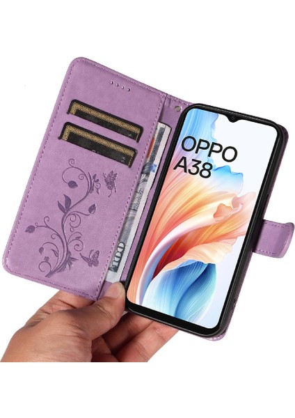 Oppo A38 4G/A18 4g ve El Kayışı Cüzdan Telefon ile Kart Yuvası (Yurt Dışından) indirimleri