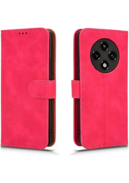 Oppo A3 Pro 5g Kart Ekleme Deri Için Kılıf Folio Flip Case Kapak (Yurt Dışından)